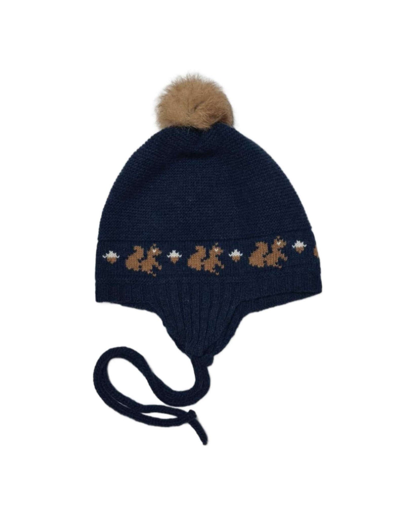 GORRO PUNTO ARDILLITAS